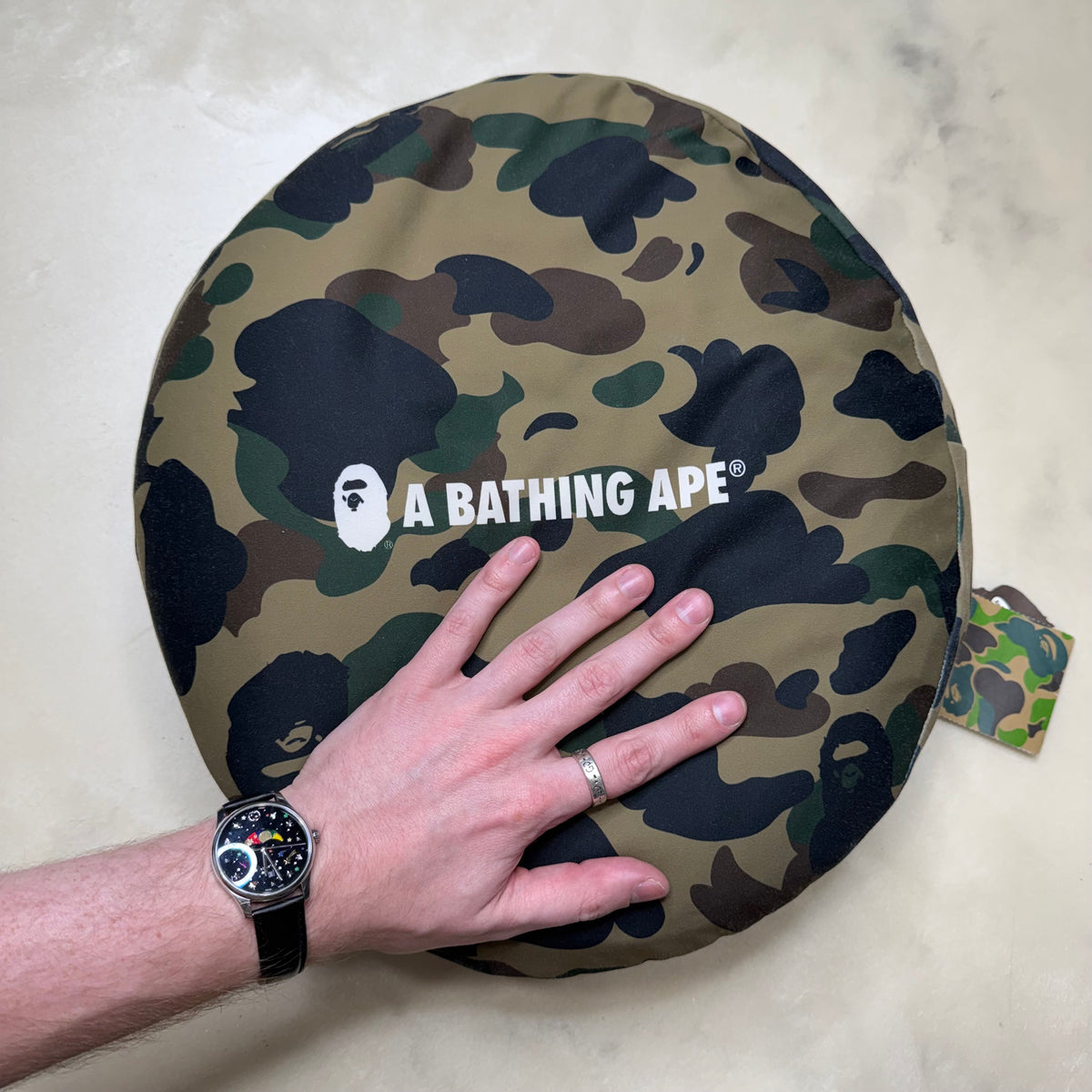 DS Bape Green 1st Camo Pillow