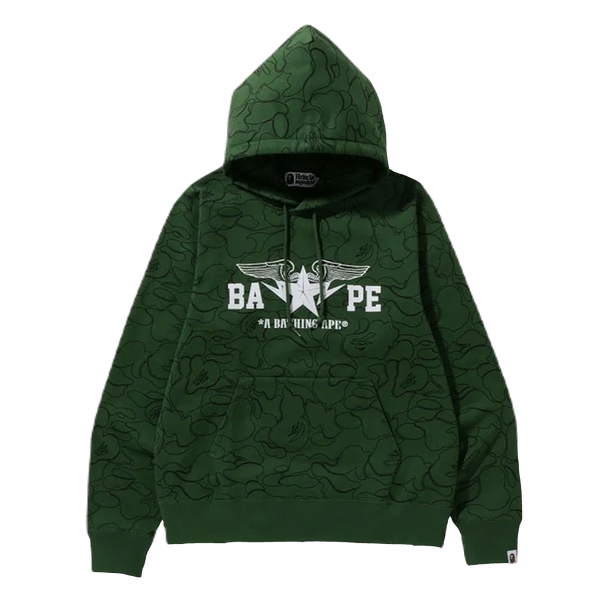 FLASH [L] DS Line Camo Bapesta Pullover Hoodie