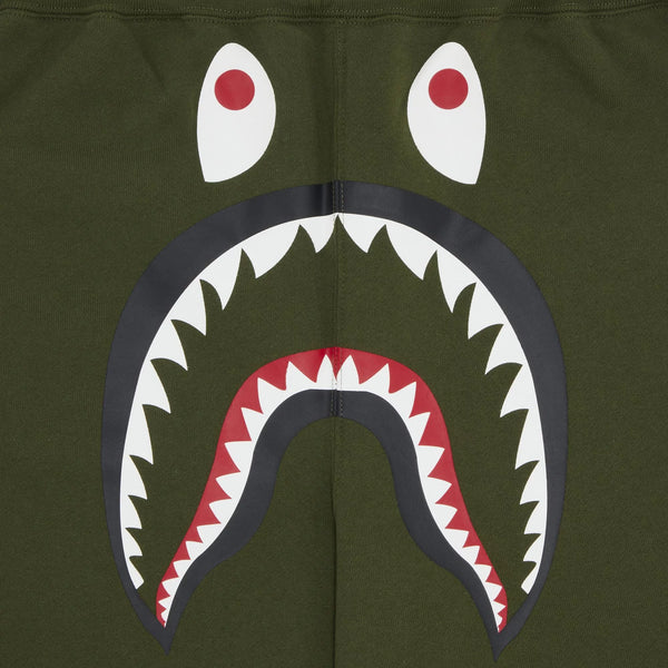 [M] DS Bape Olive Shark Sweatpants