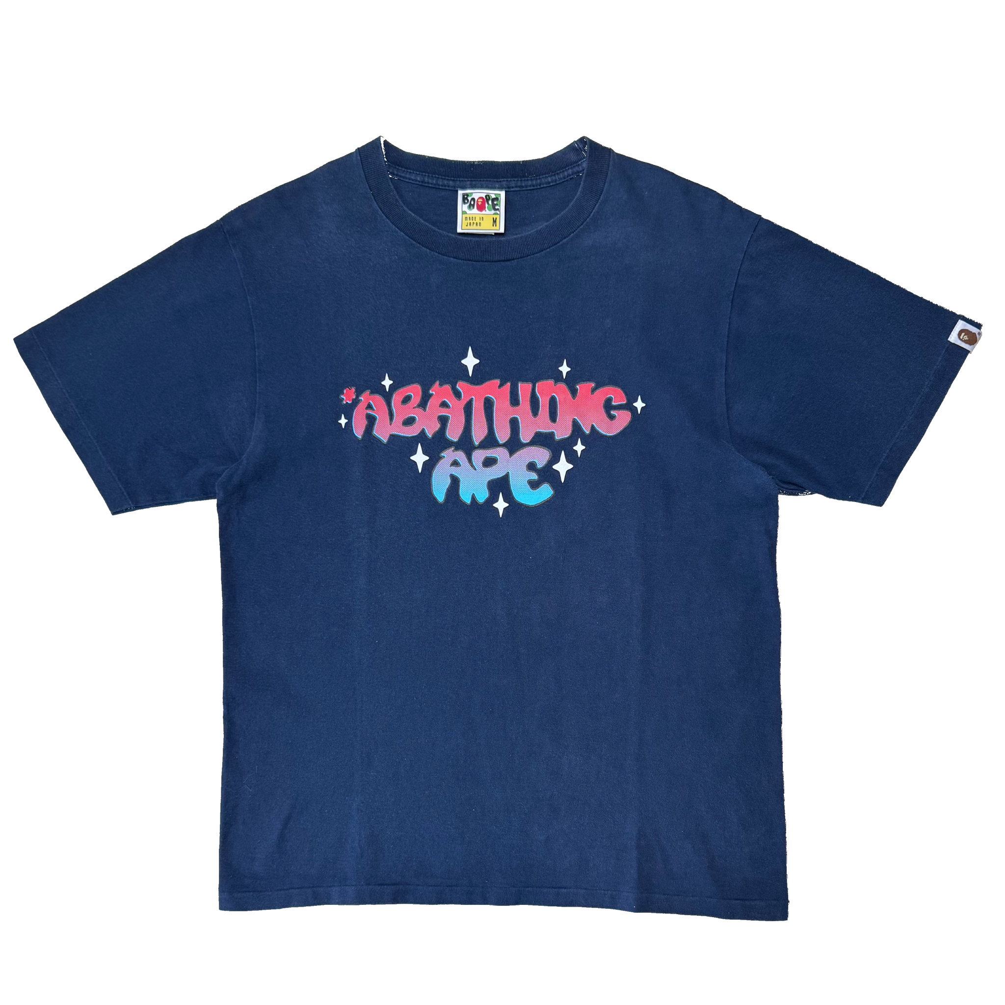 [M] OG Bape Sparkle Gradient Tee