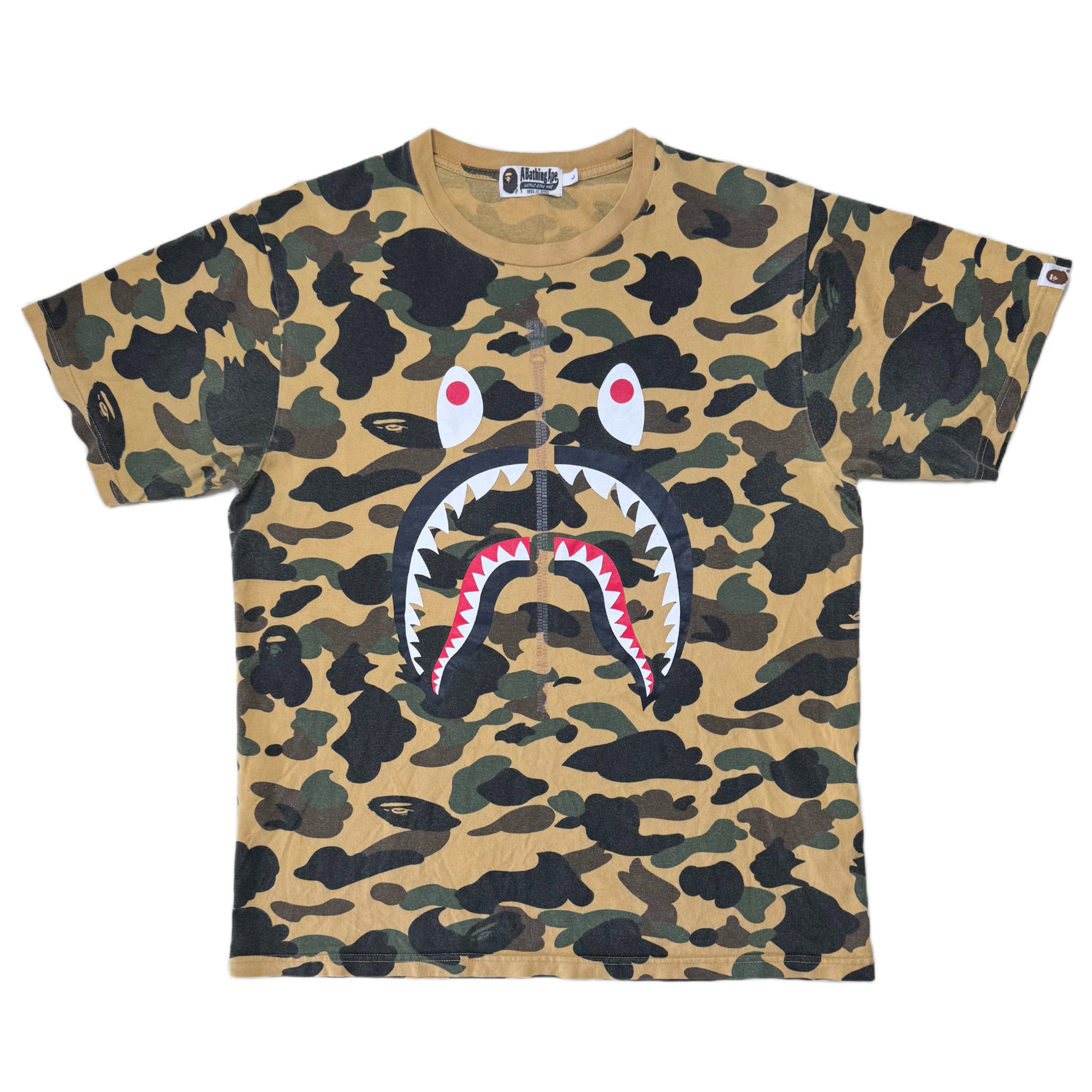 [L] Bape 1st Camo Shark Tee