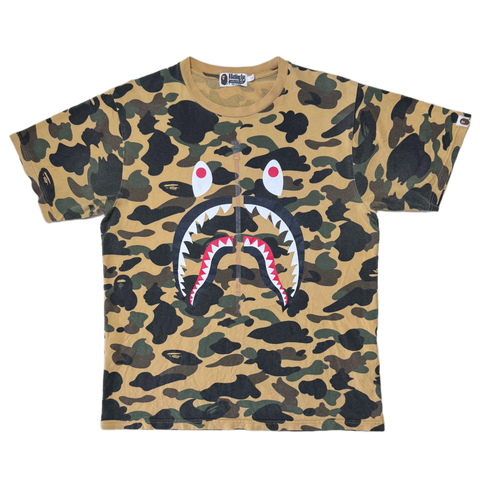 [L] Bape 1st Camo Shark Tee