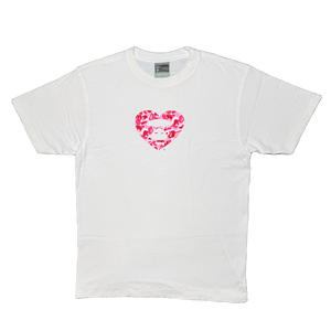 [M] OG Bape Pink Camo Heart Tee