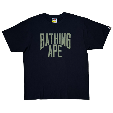 [L] Bape Olive Camo NY Tee
