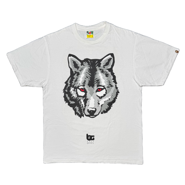 [L] Bape x SneakerWolf Collab Tee