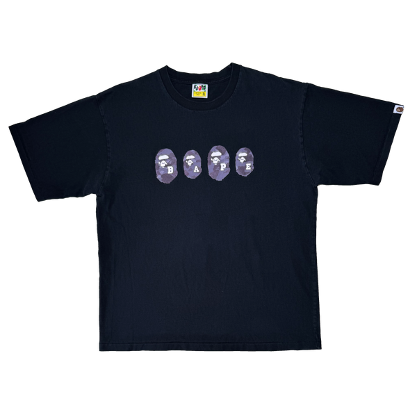 [XL] OG Bape Multi Ape Heads Tee