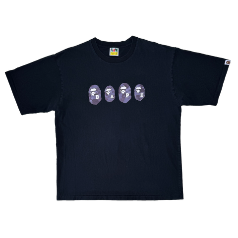 [XL] OG Bape Multi Ape Heads Tee