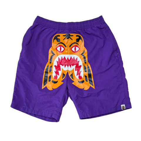 [M] Bape Tiger Beach Shorts