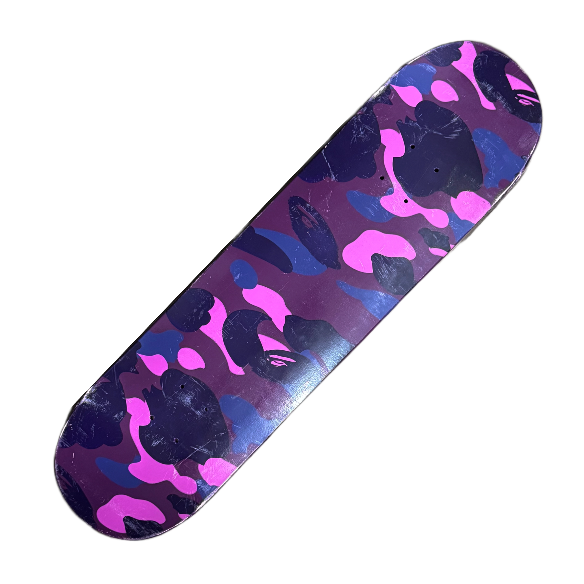 Bape Purple Camo Skate Deck
