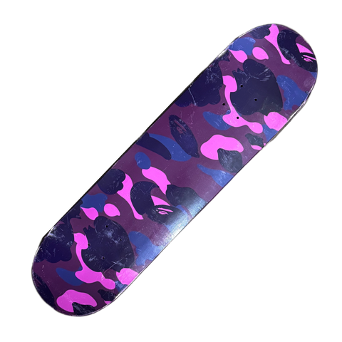 Bape Purple Camo Skate Deck