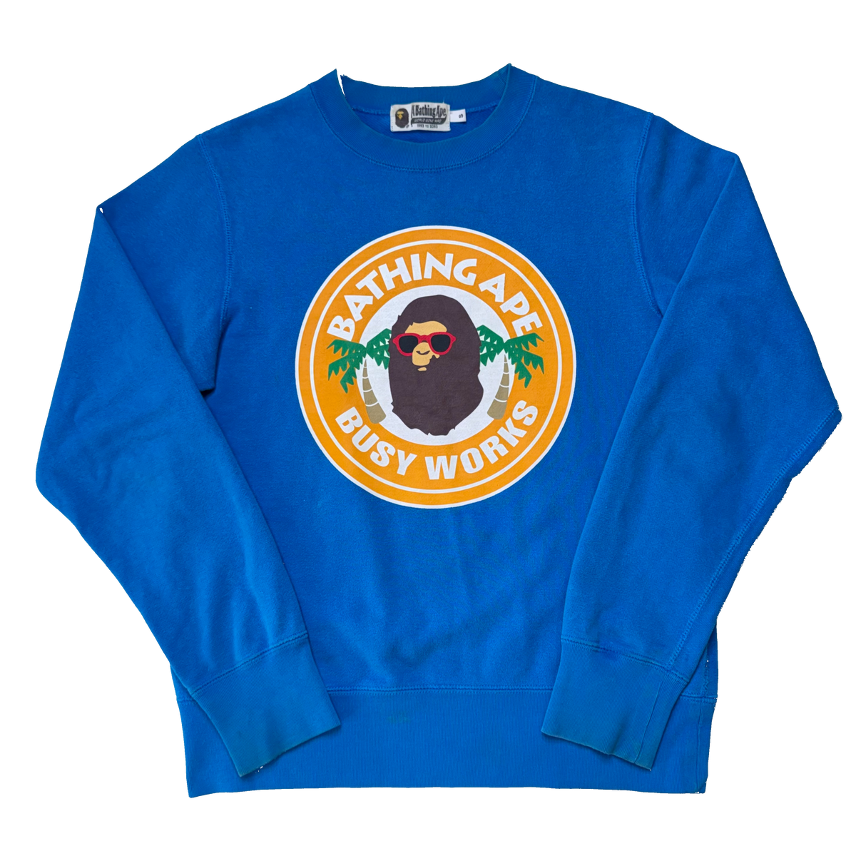 [S] Bape LA Busy Works Logo Sweatshirt