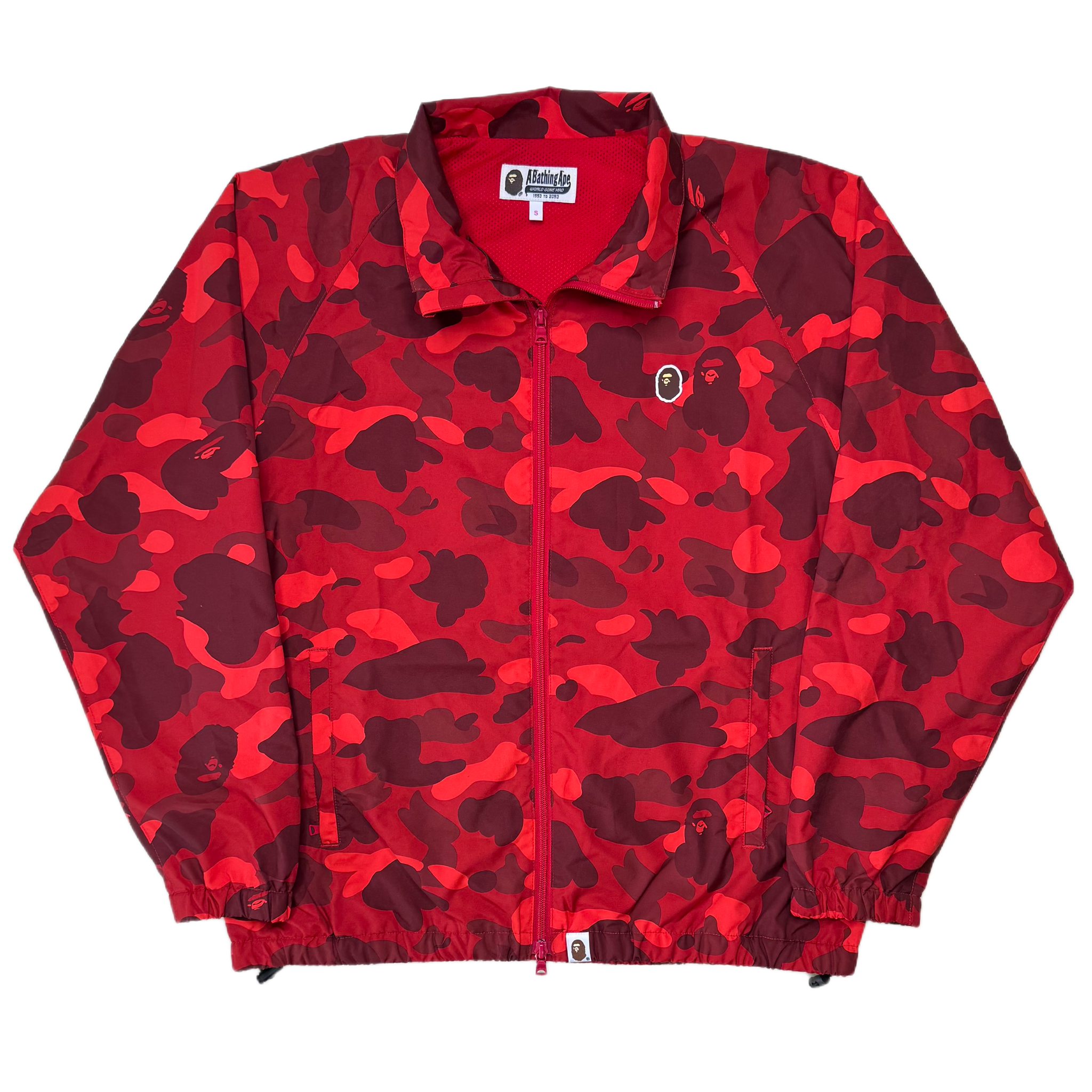 [S] OG Bape Red Camo Zip-Up