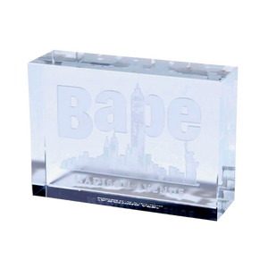 DS Bape NYC Crystal Sculpture