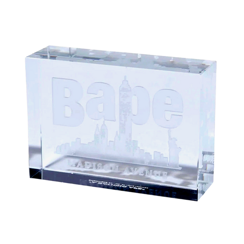 DS Bape NYC Crystal Sculpture