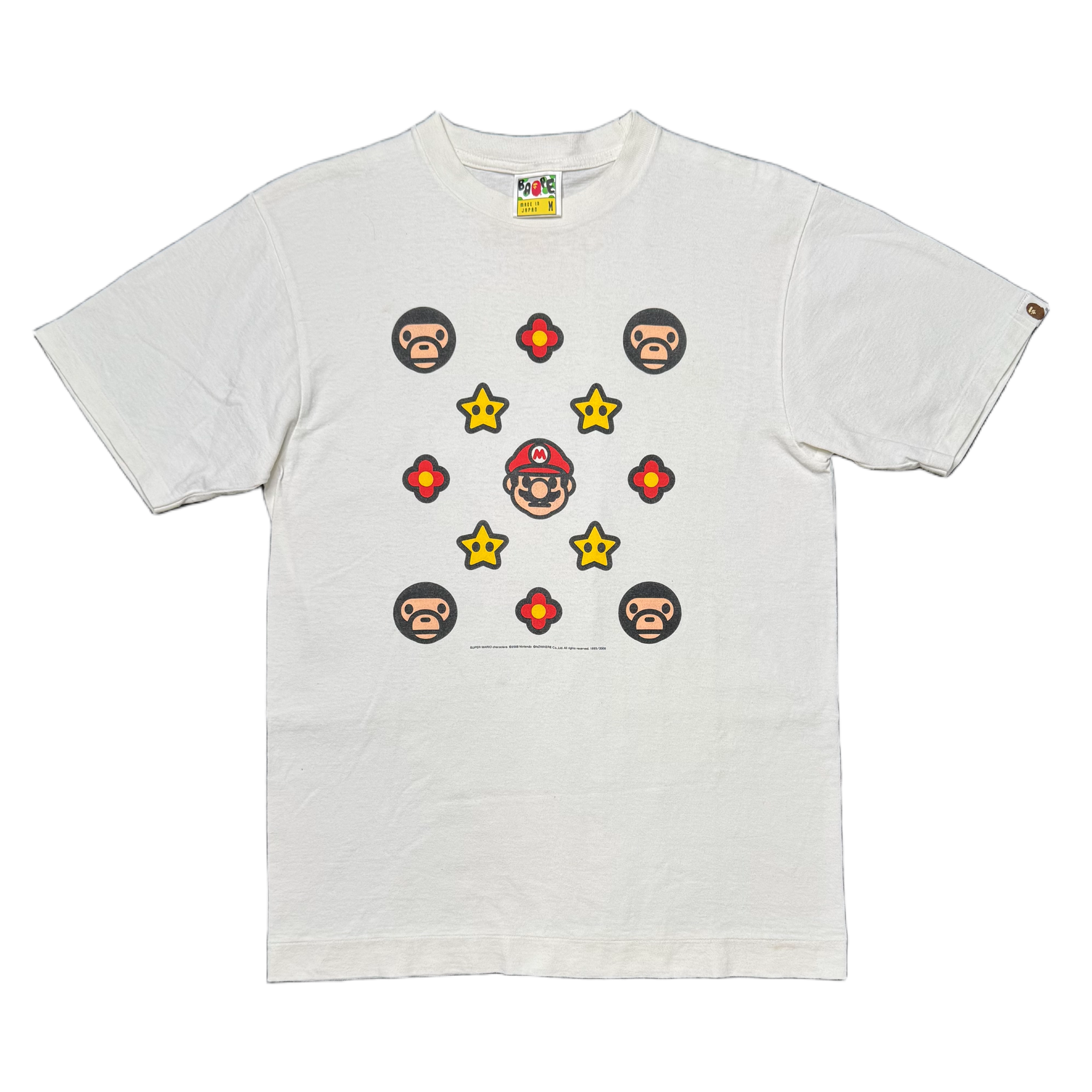 [M] OG Bape x Nintendo Collab Monogram Tee