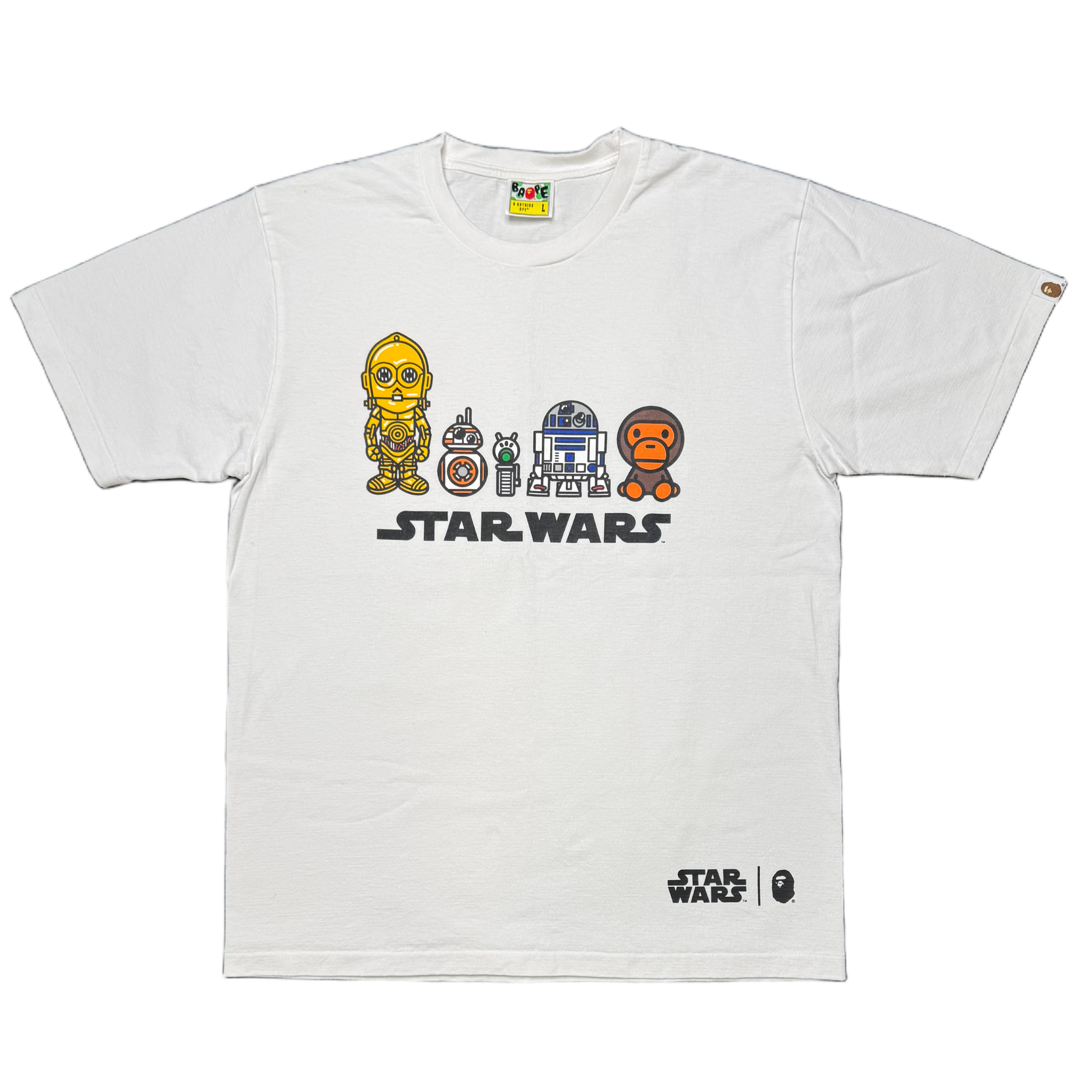 [L] Bape x Star Wars Collab Milo Tee
