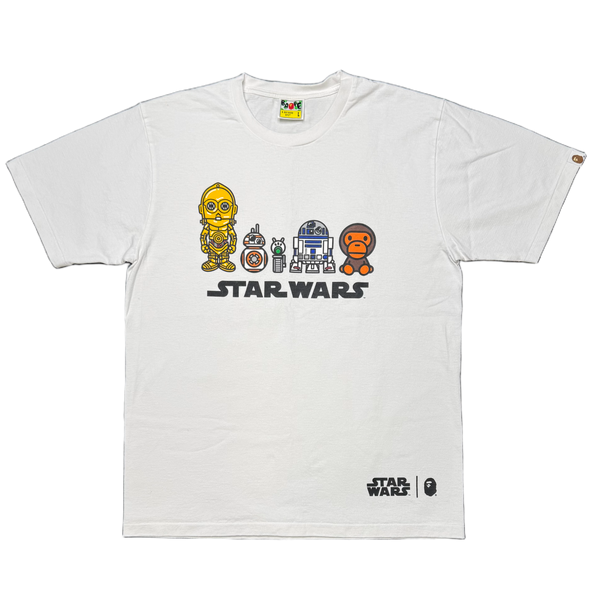 [L] Bape x Star Wars Collab Milo Tee