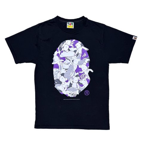 [M] Bape x Be@rbrick Collab Ape Head Tee
