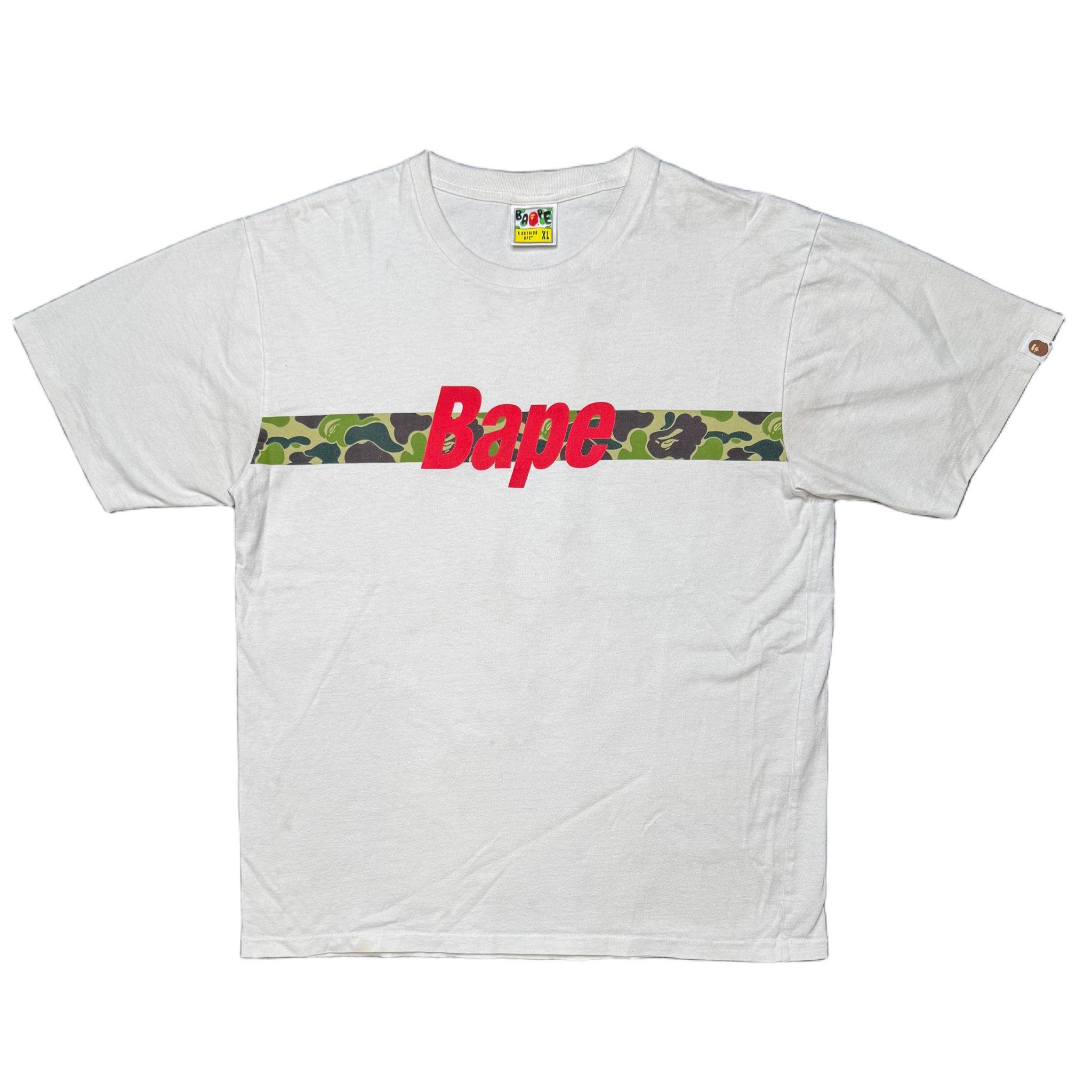 [XL] Bape ABC Camo Tape Tee