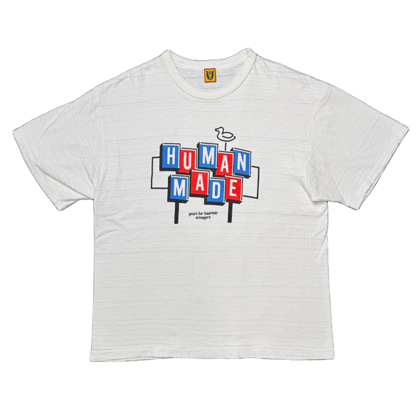 [2XL] Human Made 3D Sign Tee