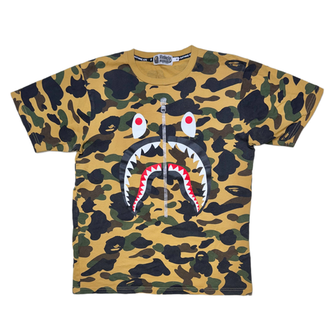 [M] Bape 1st Camo Shark Tee