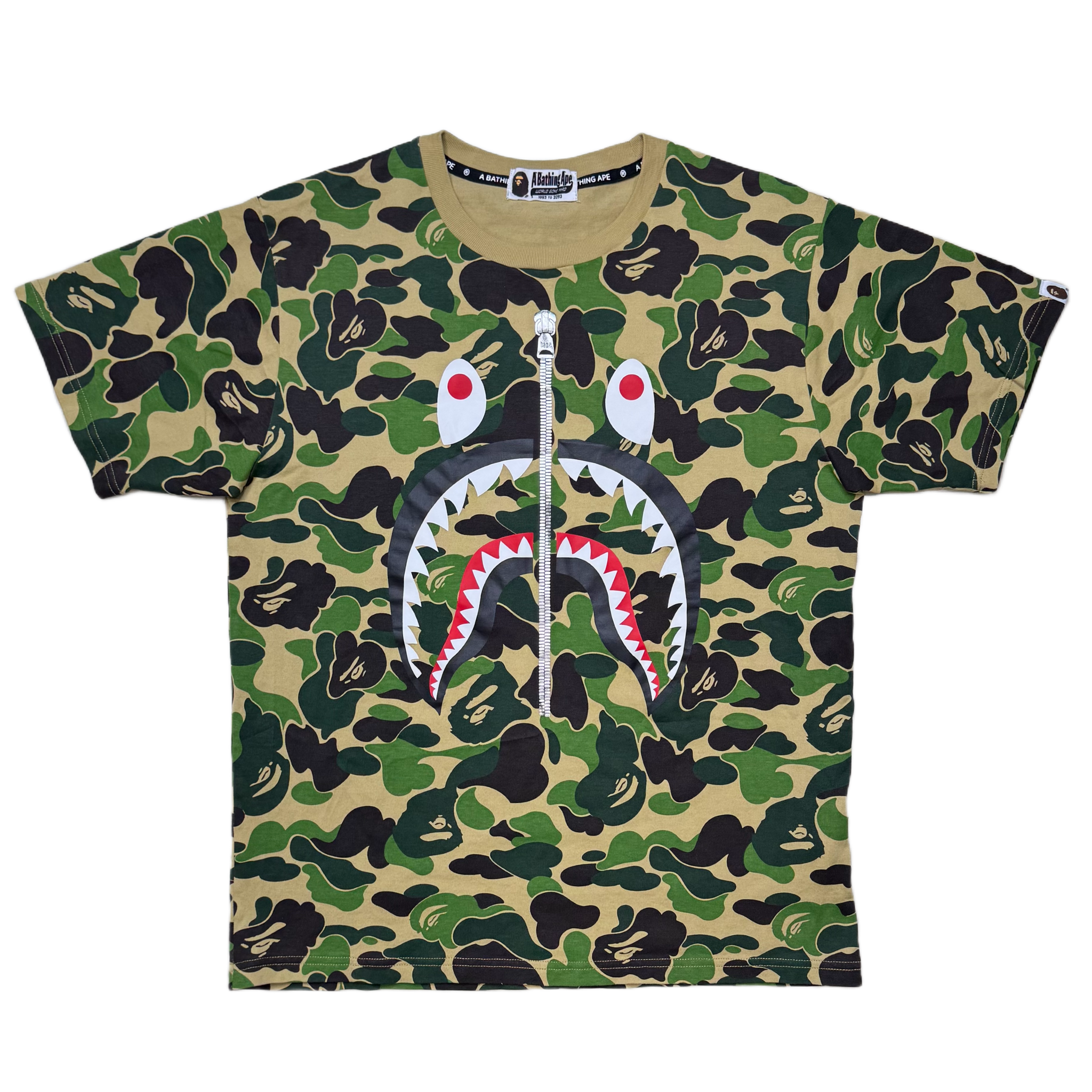 [M] Bape ABC Camo Shark Tee
