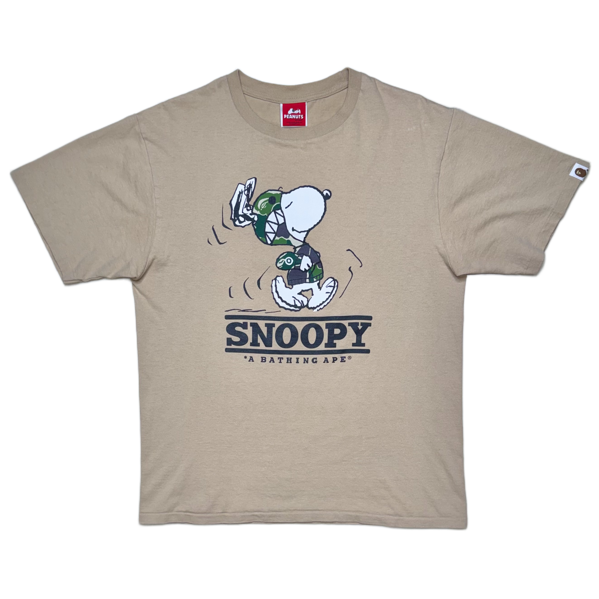 [XL] Bape x Snoopy Collab Shark Tee