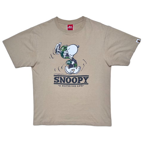[XL] Bape x Snoopy Collab Shark Tee