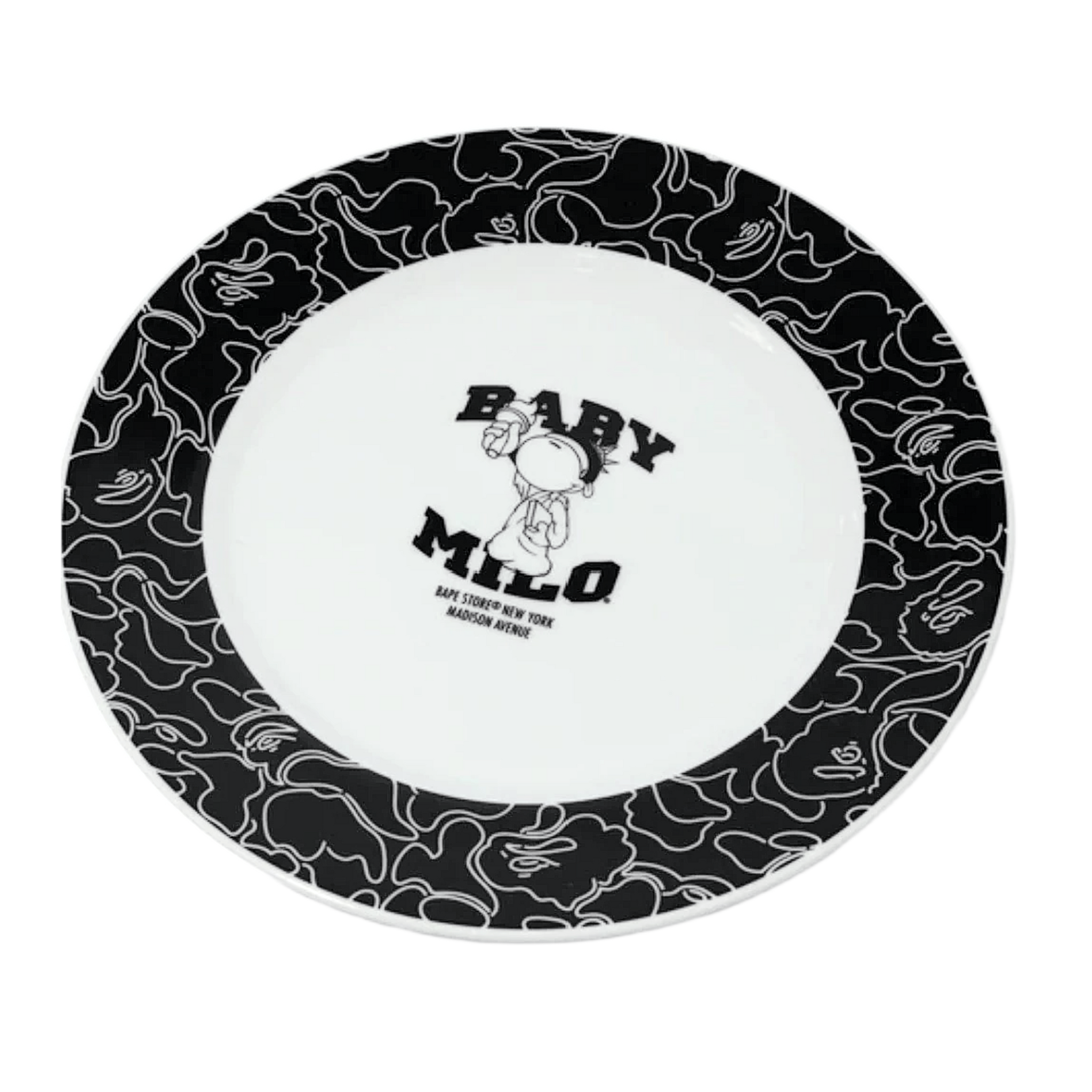 DS Bape Milo Camo Dinner Plate