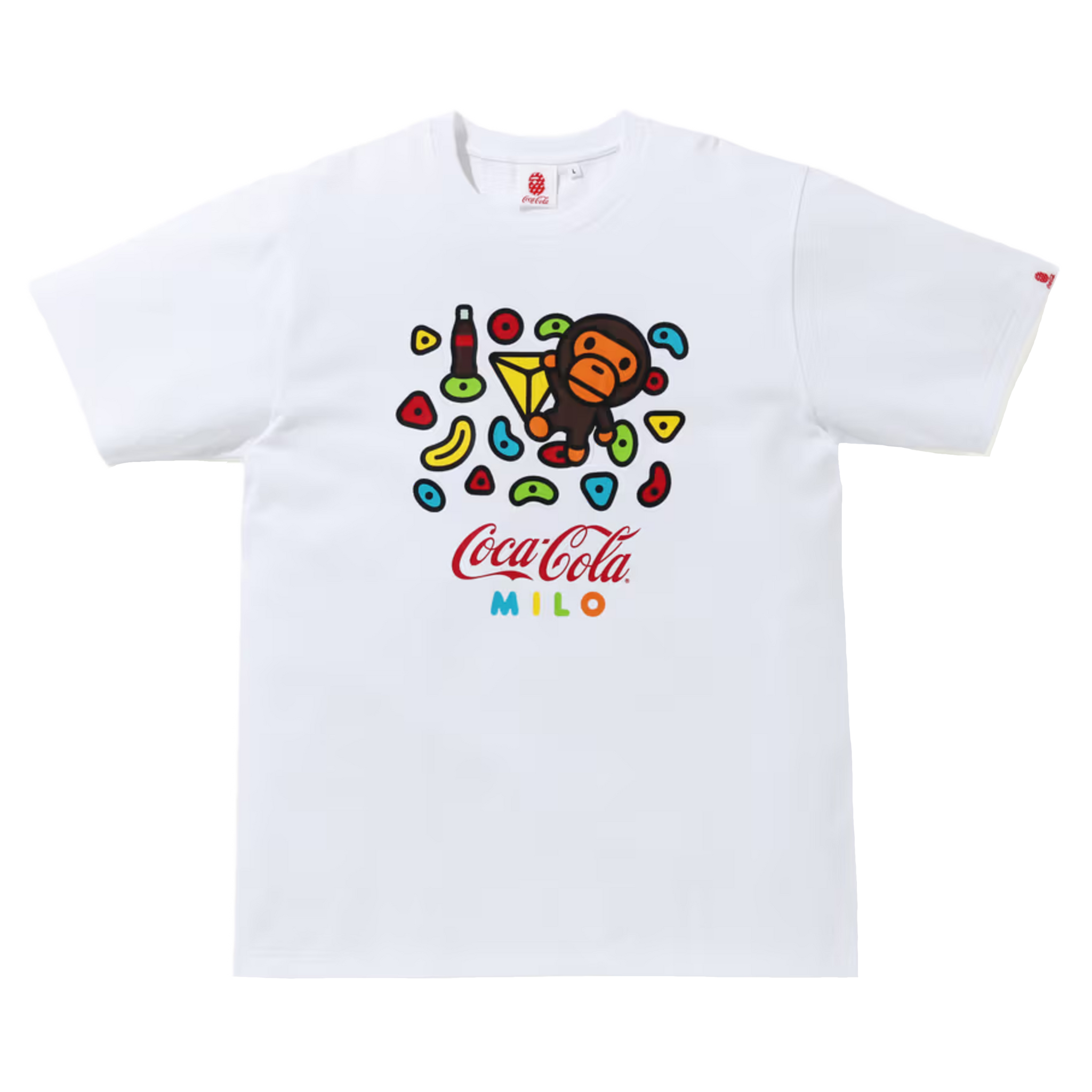 [M] DS Bape x Coca-Cola Collab Climbing Tee