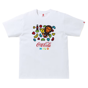 [M] DS Bape x Coca-Cola Collab Climbing Tee