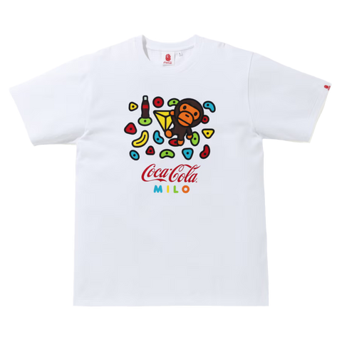 [M] DS Bape x Coca-Cola Collab Climbing Tee