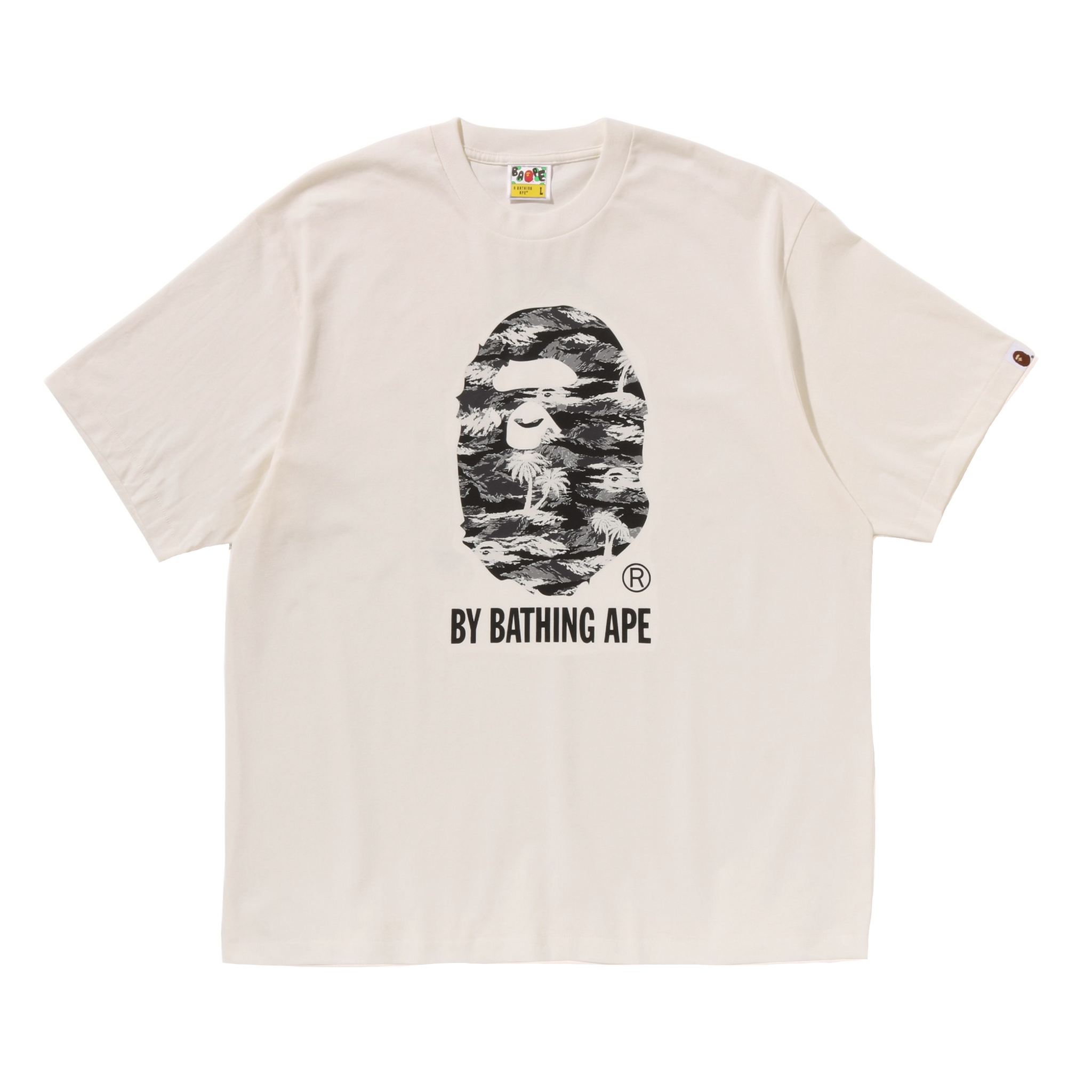[XL] DS OG Bape Palm Tree Camo Ape Tee
