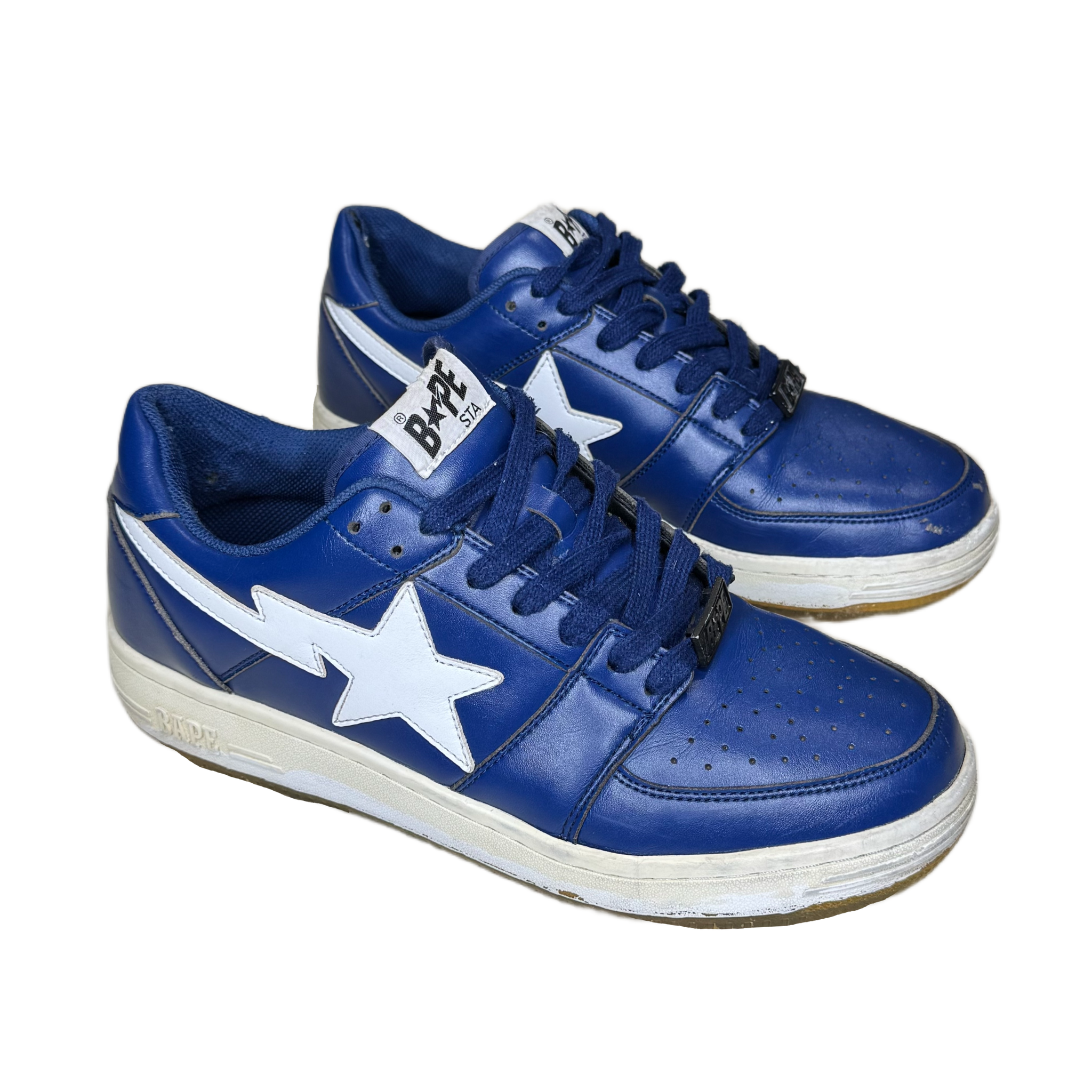 [12] Bape Blue Shark Sole Bapestas