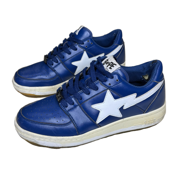 [12] Bape Blue Shark Sole Bapestas