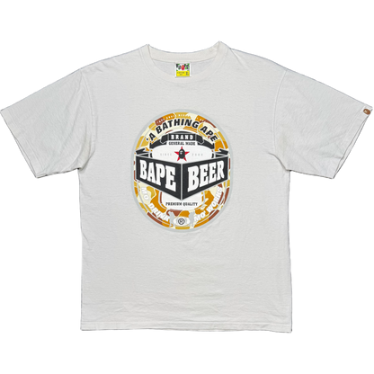 [XL] Bape Gold Camo Beer Tee