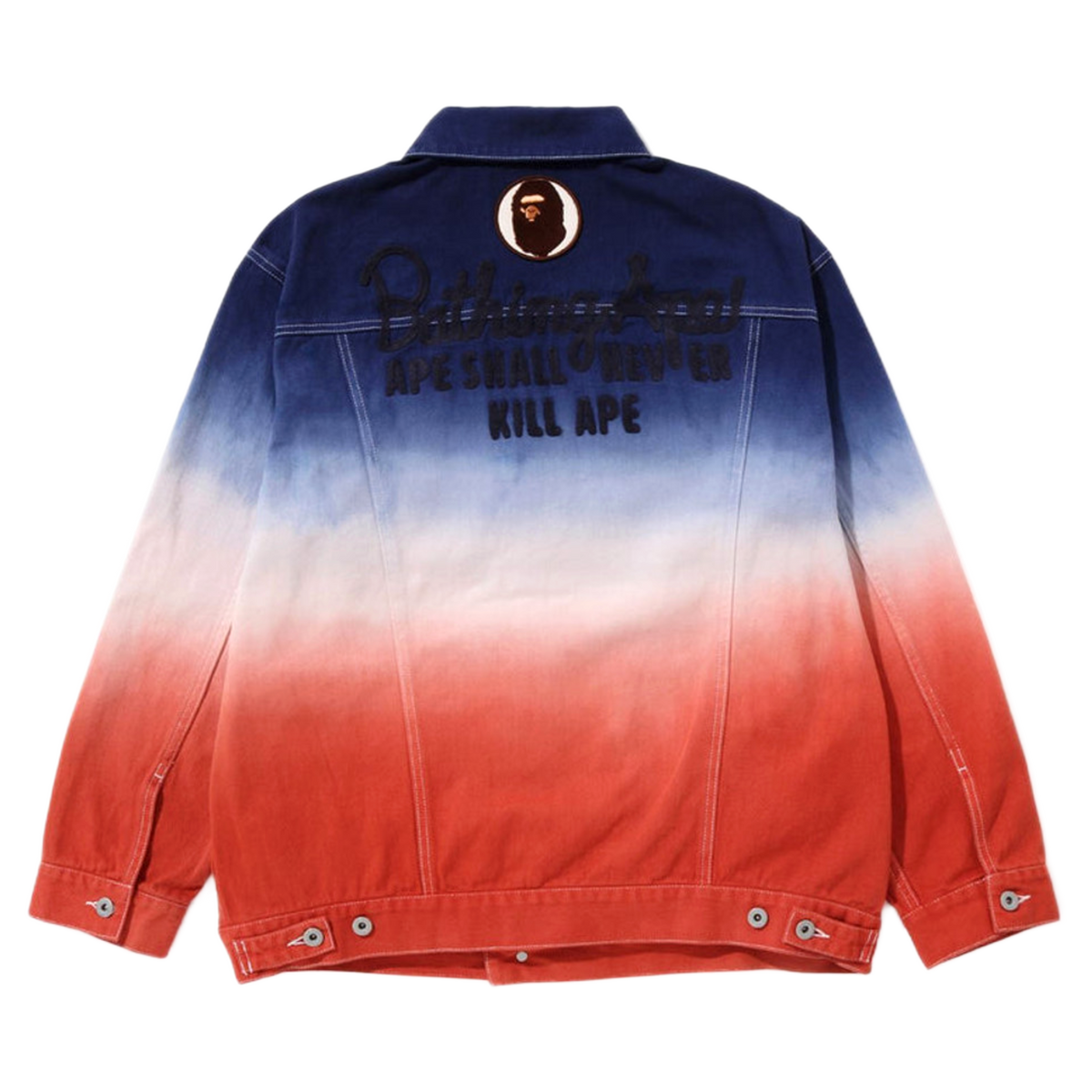 [M] OG DS Bape Denim Gradation Jacket