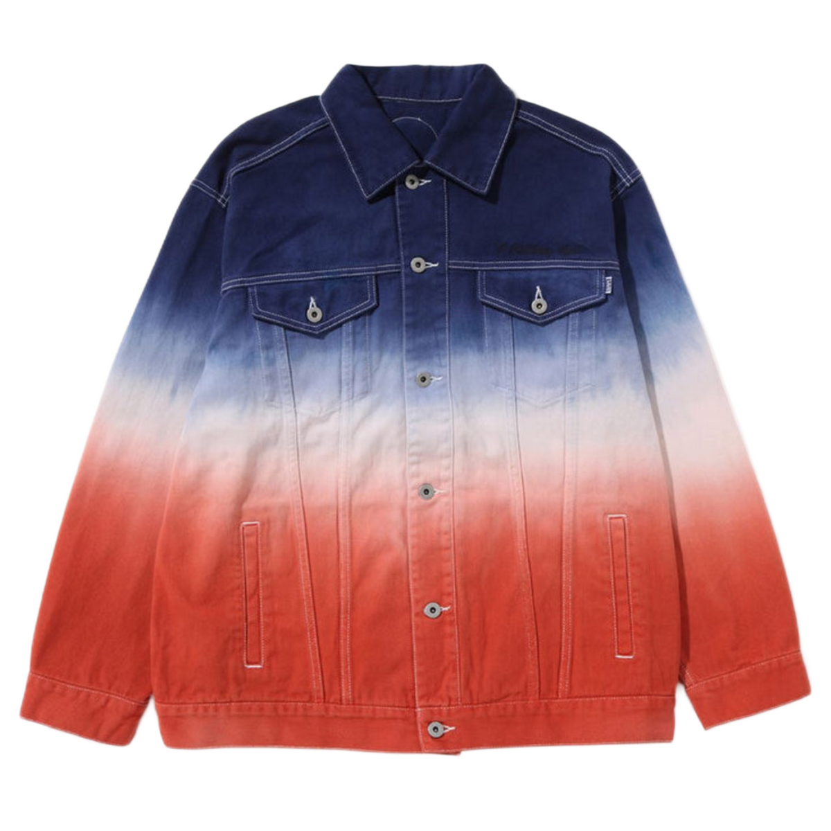 [M] OG DS Bape Denim Gradation Jacket