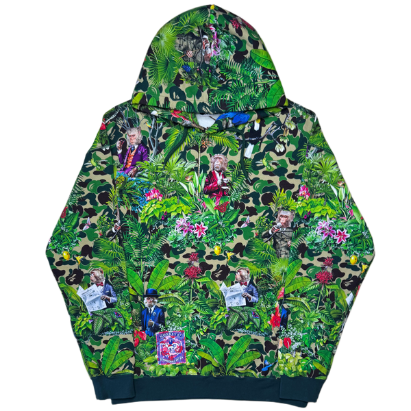 [XL] Bape x Monkey 47 Collab Camo Hoodie