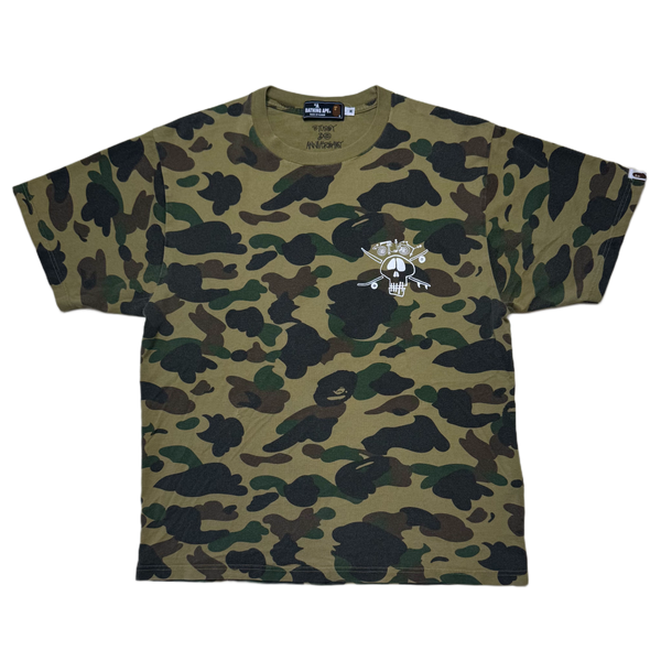 [M] OG Bape x Stussy Collab 1st Camo Tee