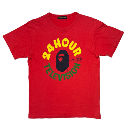 [L] Bape 24 Hour Television Tee