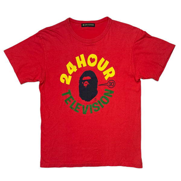 [L] Bape 24 Hour Television Tee