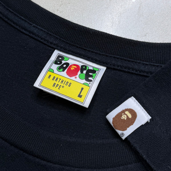 [L] Bape Red & Blue Shark Tee