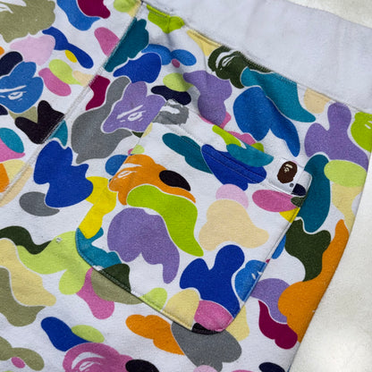 [M] Bape Multi Camo Shark Sweatpants
