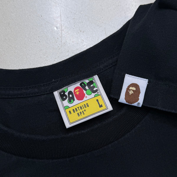 [L] Bape LA Milo Spell Out Tee