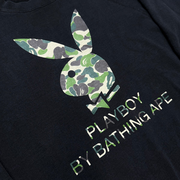 [M] Bape x Playboy Collab Camo Sweatshirt