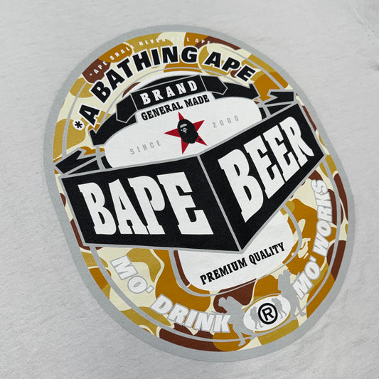 [XL] Bape Gold Camo Beer Tee