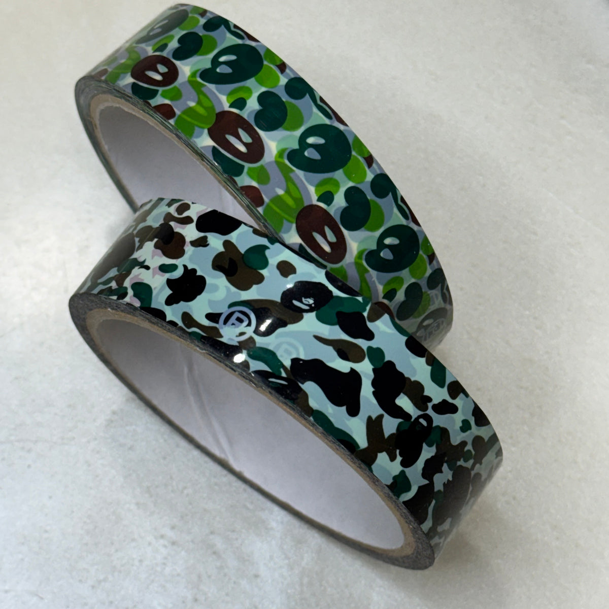Bape Set of 2 Camo Rolls of Tape
