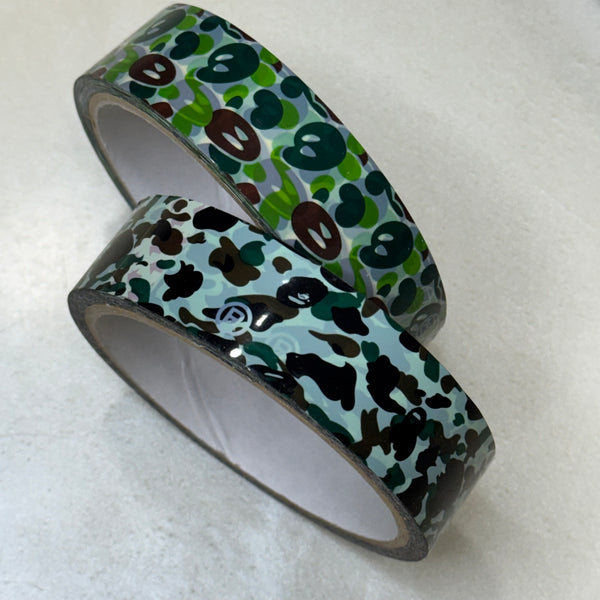 Bape Set of 2 Camo Rolls of Tape