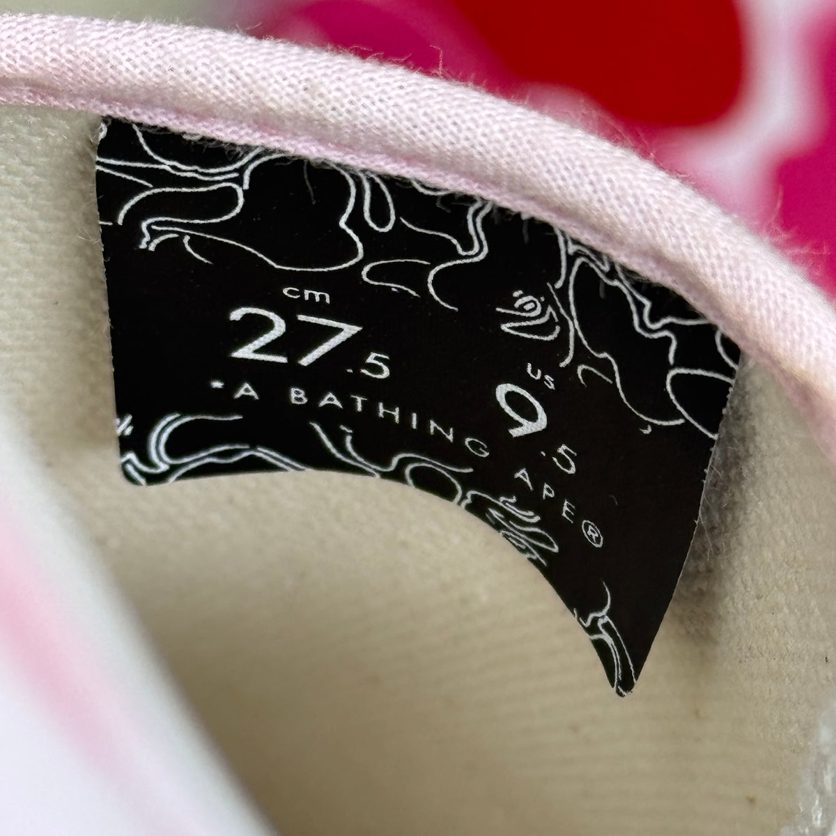 [9.5] DS Bape Pink ABC Camo Ape Stas